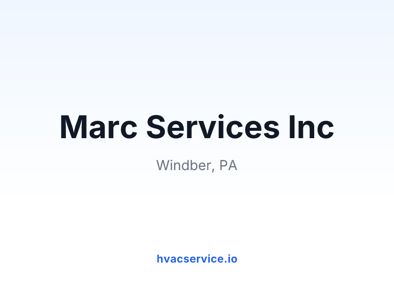 Marc Services Inc