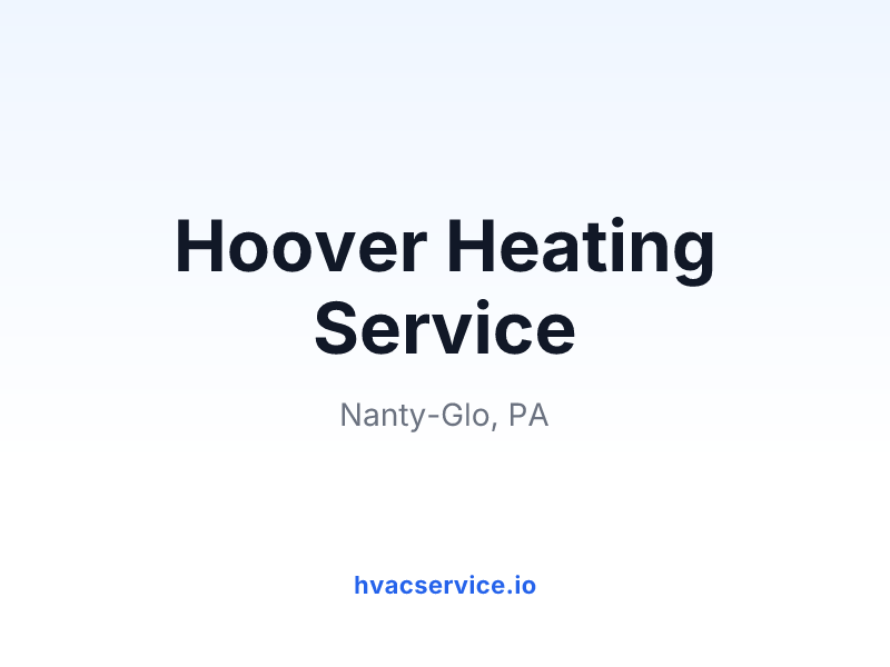 Hoover Heating Service