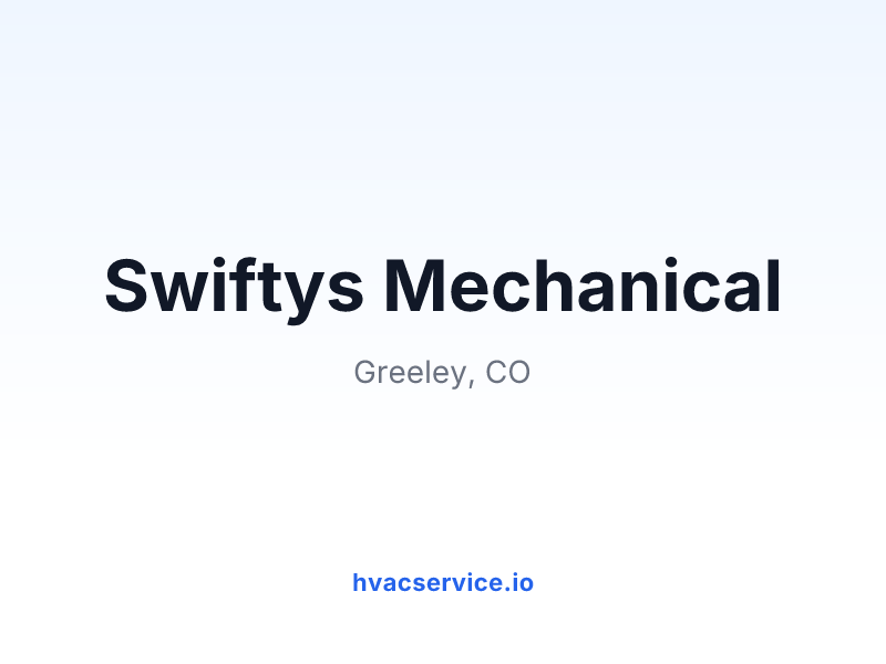 Swiftys Mechanical