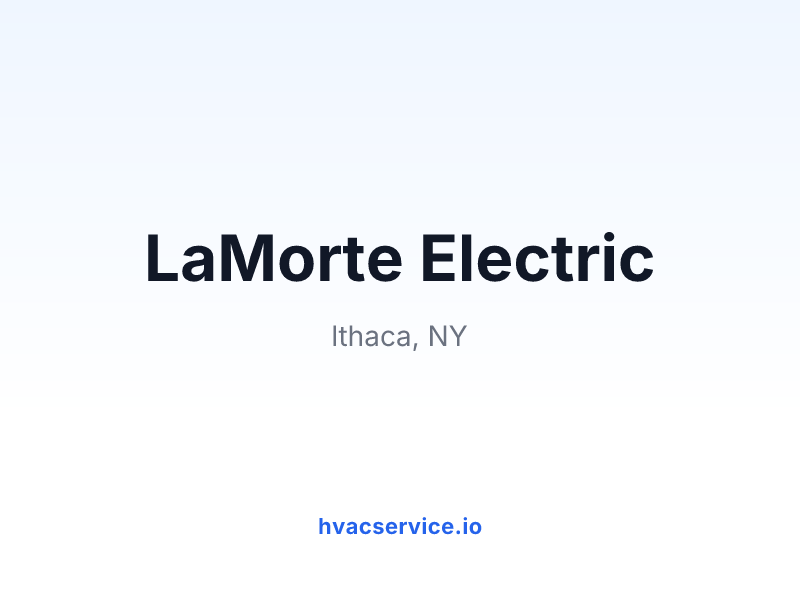 LaMorte Electric