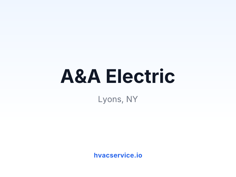 A&A Electric