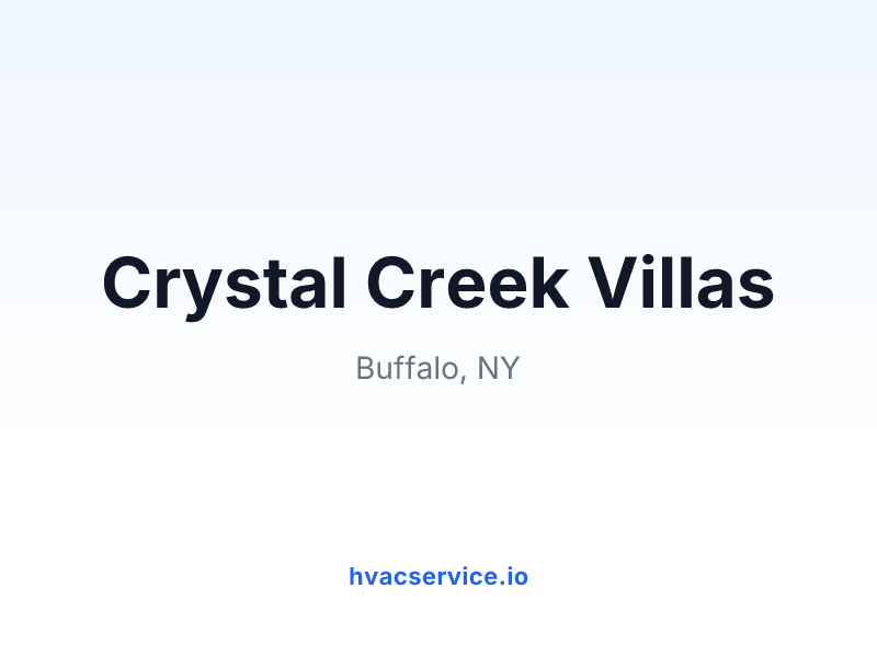 Crystal Creek Villas
