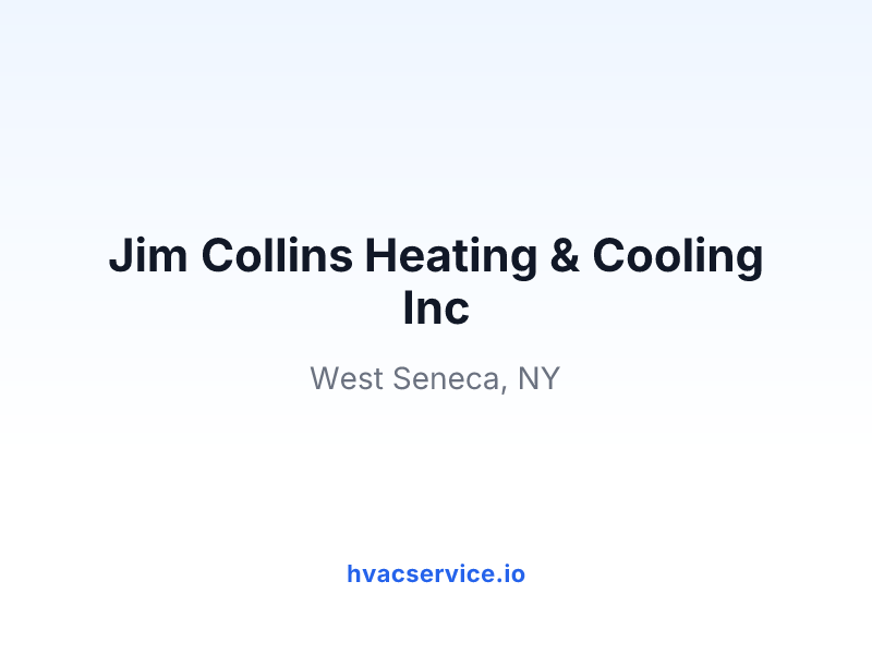 Jim Collins Heating & Cooling Inc