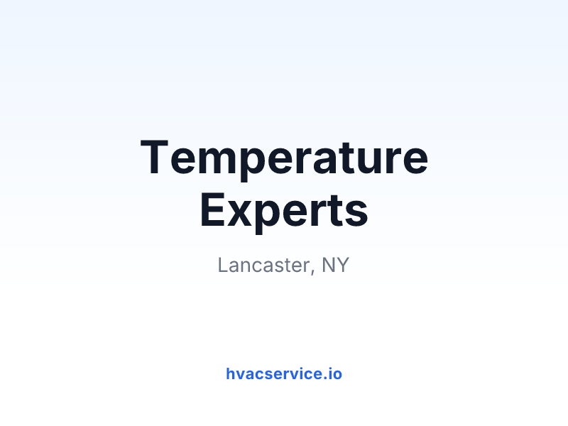 Temperature Experts