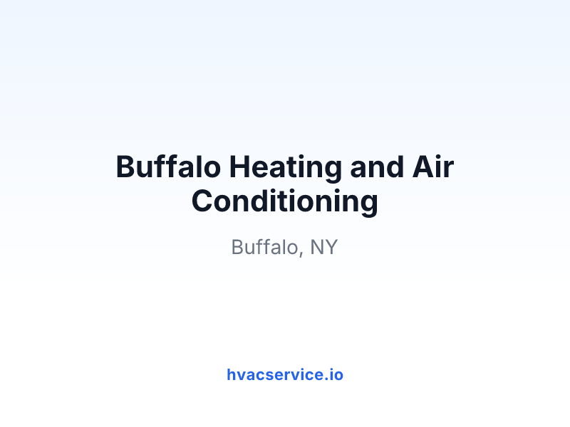 Buffalo Heating and Air Conditioning