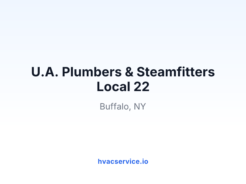 U.A. Plumbers & Steamfitters Local 22