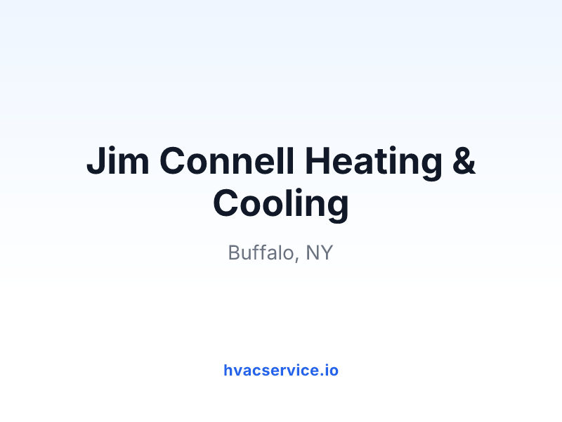 Jim Connell Heating & Cooling