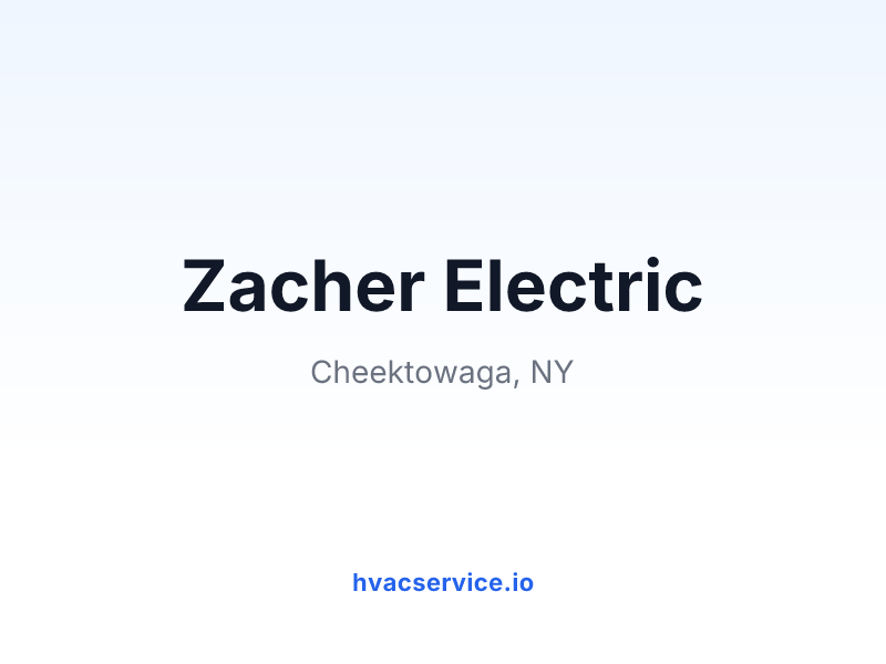 Zacher Electric