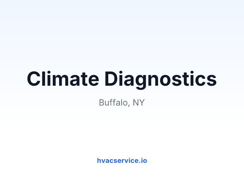 Climate Diagnostics