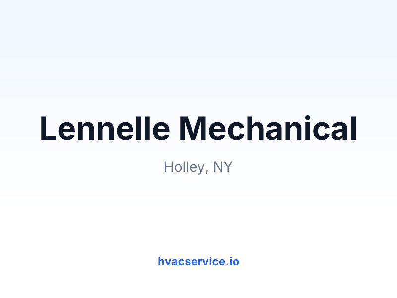 Lennelle Mechanical