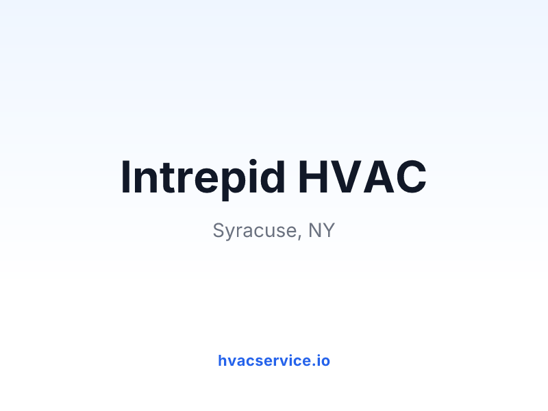 Intrepid HVAC