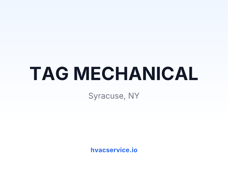 TAG MECHANICAL