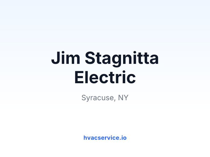 Jim Stagnitta Electric