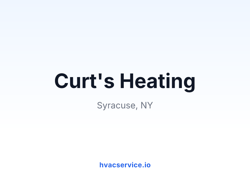 Curt's Heating