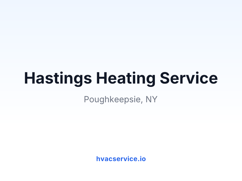 Hastings Heating Service