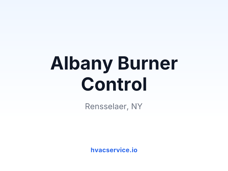 Albany Burner Control