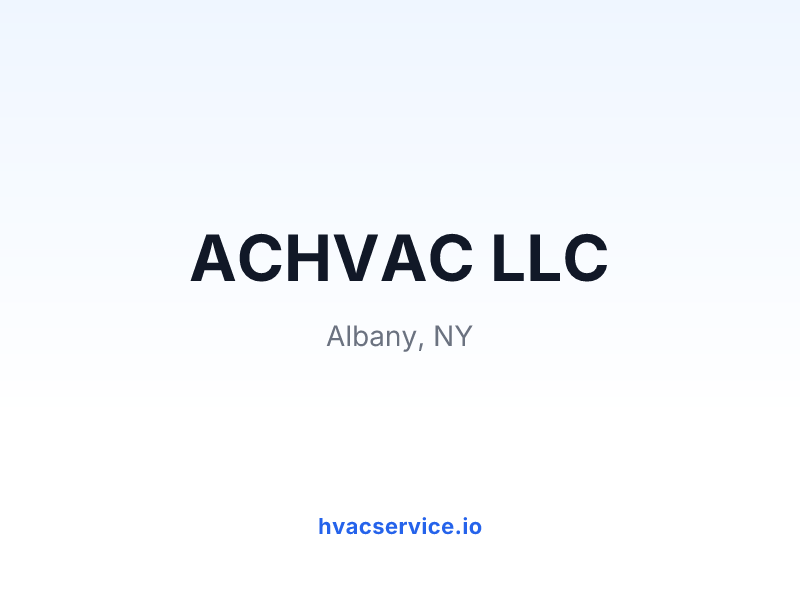 ACHVAC LLC