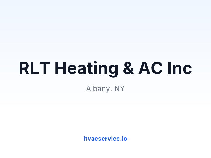 RLT Heating & AC Inc