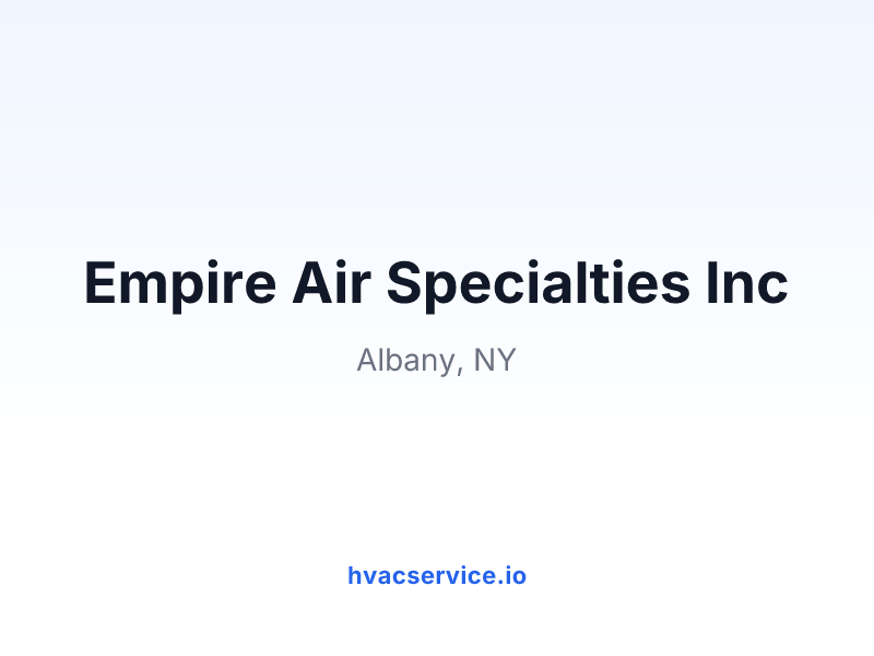 Empire Air Specialties Inc