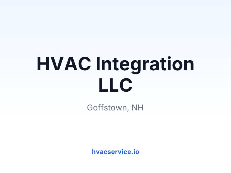 HVAC Integration LLC