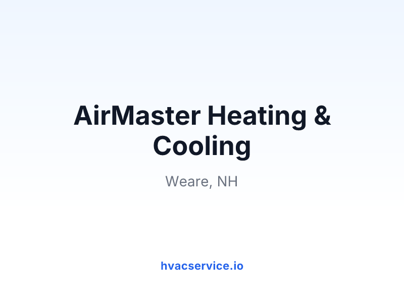 AirMaster Heating & Cooling