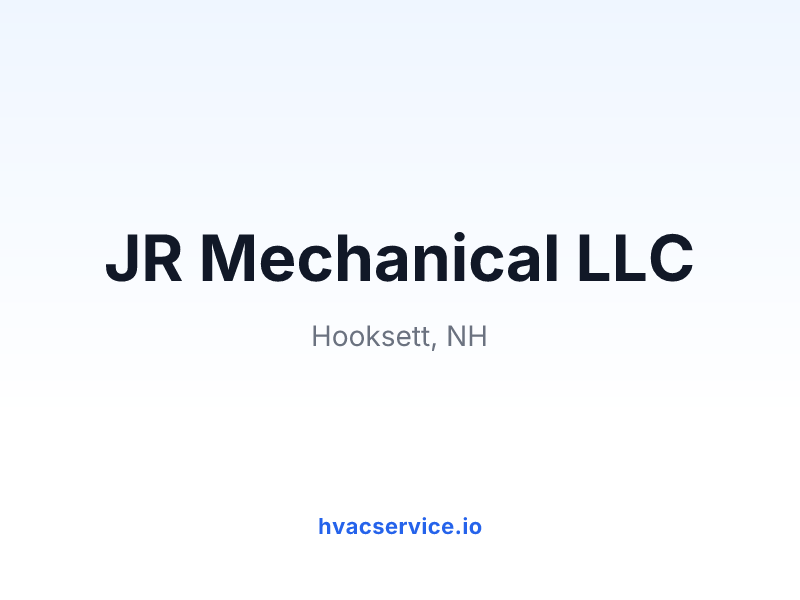 JR Mechanical LLC