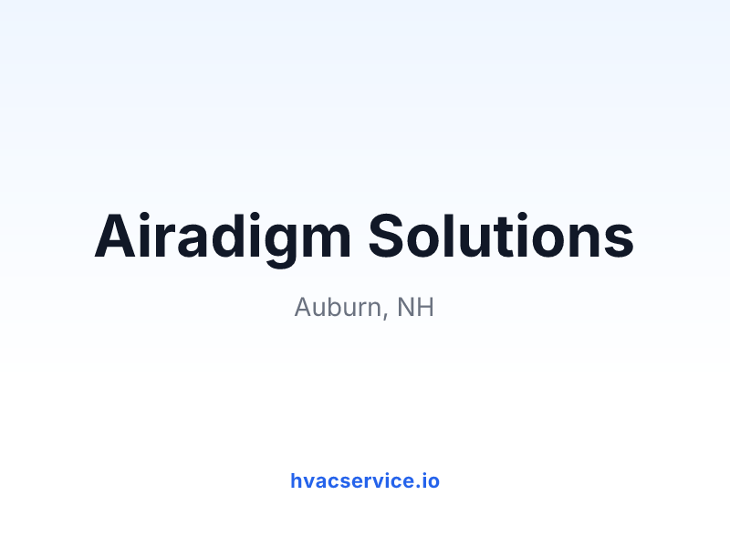Airadigm Solutions