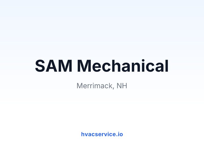 SAM Mechanical