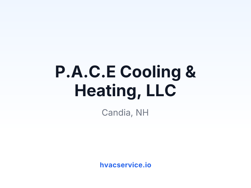 P.A.C.E Cooling & Heating, LLC