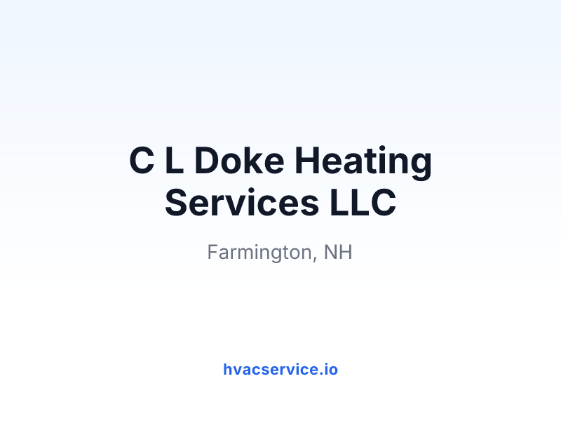 C L Doke Heating Services LLC