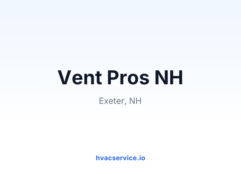 Vent Pros NH