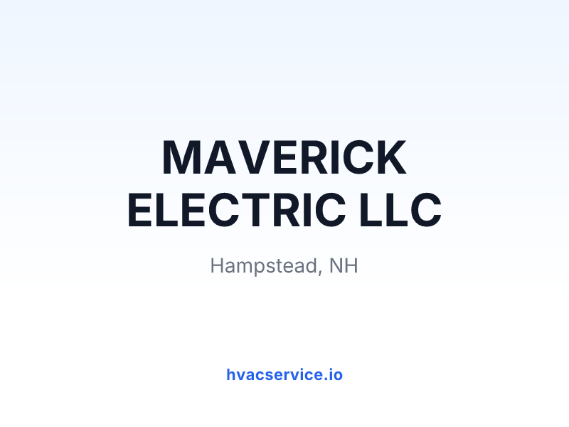 MAVERICK ELECTRIC LLC