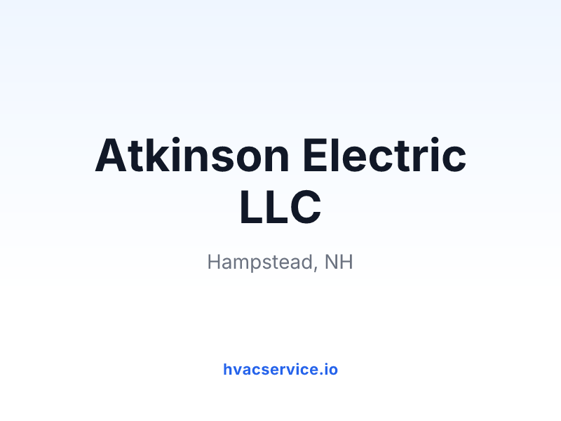 Atkinson Electric LLC