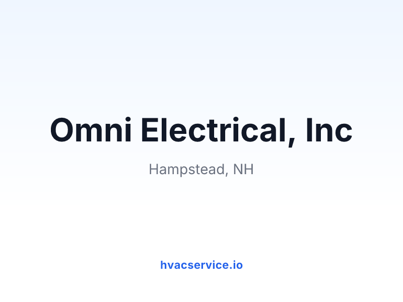 Omni Electrical, Inc