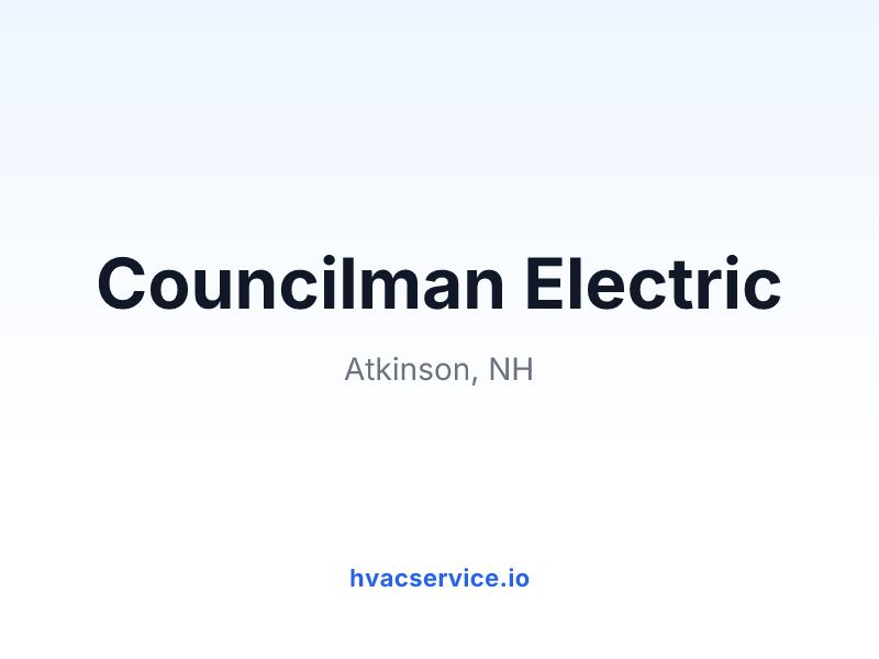 Councilman Electric