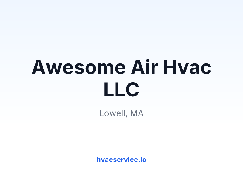 Awesome Air Hvac LLC