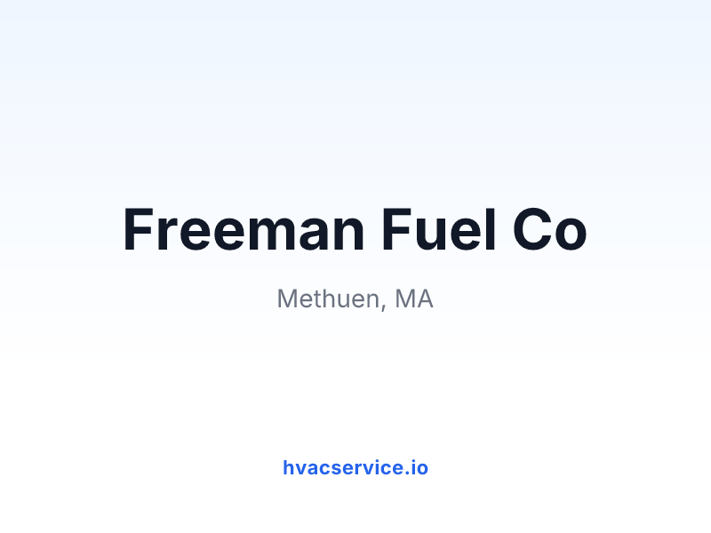 Freeman Fuel Co