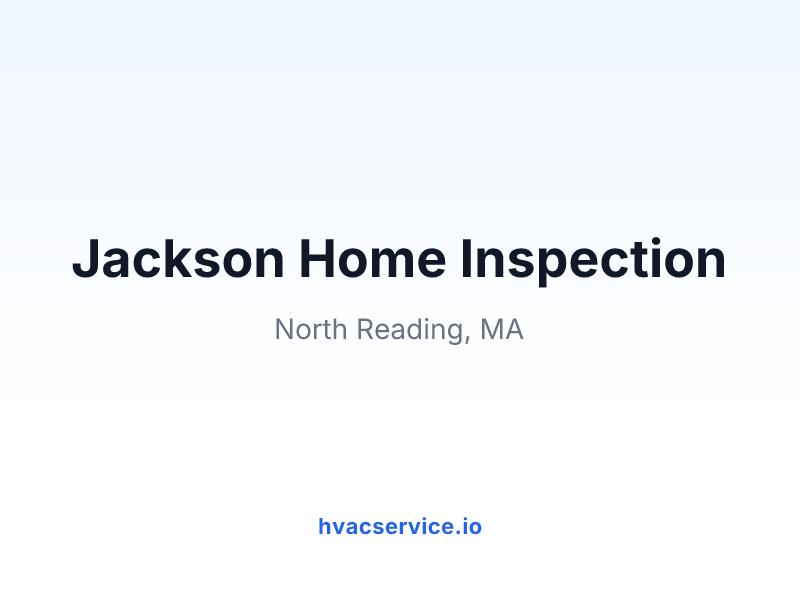 Jackson Home Inspection
