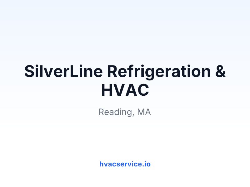 SilverLine Refrigeration & HVAC