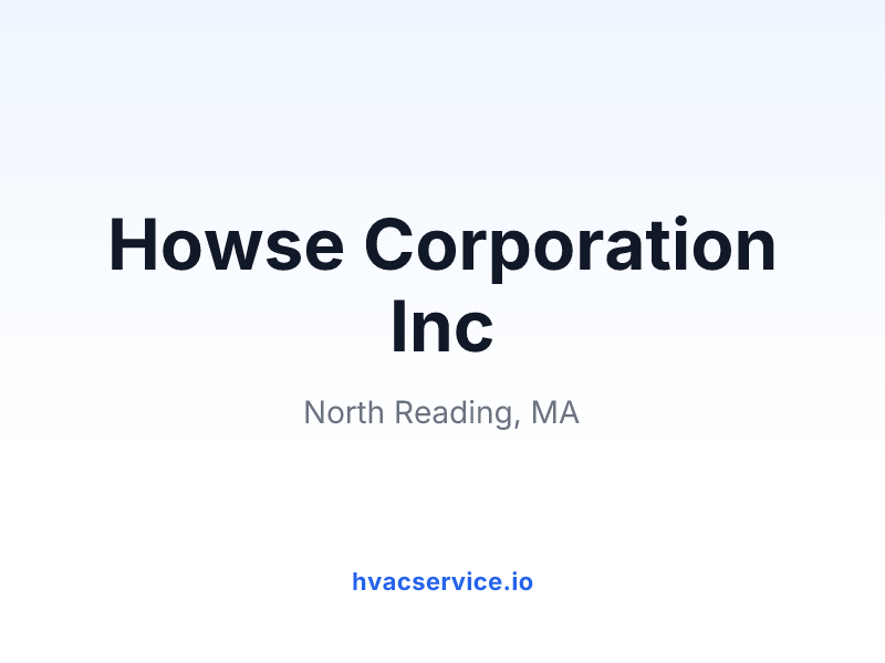 Howse Corporation Inc