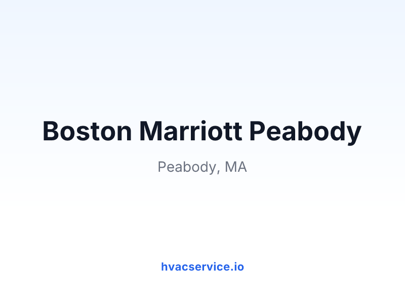 Boston Marriott Peabody
