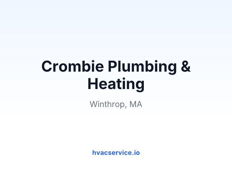 Crombie Plumbing & Heating