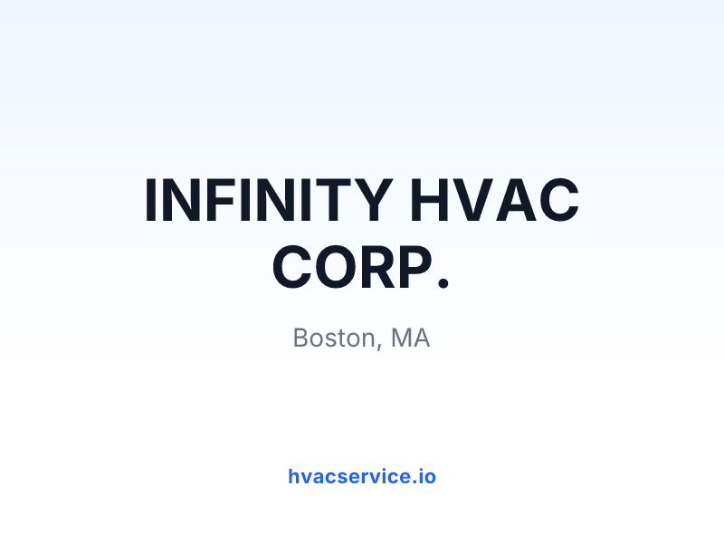 INFINITY HVAC CORP.