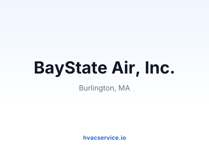 BayState Air, Inc.