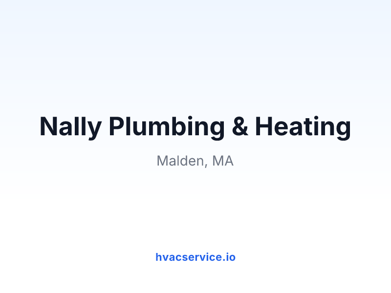 Nally Plumbing & Heating