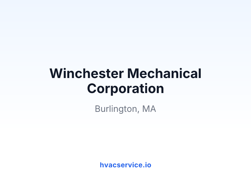 Winchester Mechanical Corporation