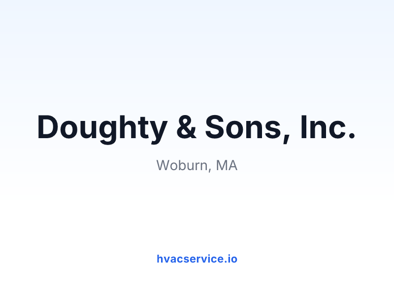 Doughty & Sons, Inc.