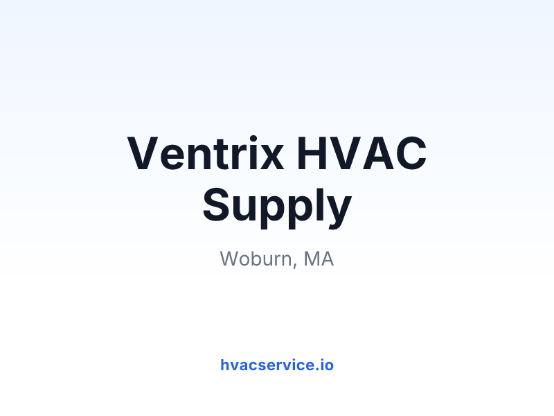 Ventrix HVAC Supply