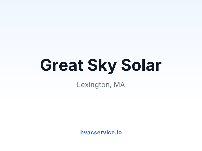 Great Sky Solar