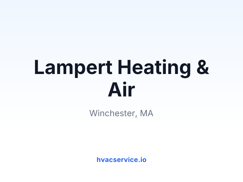 Lampert Heating & Air